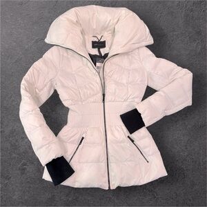 SOLD BCBG MAXAZRIA Puffer Jacket White XS - New with Tags